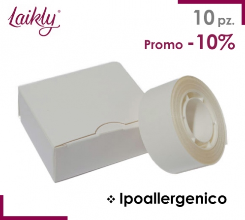 10 PIECES - Double-sided tape Prosthesis Transparent Hypoallergenic L012B | 10% discount