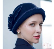 Merino wool hat ATEPA Latifa by Ellen Wille