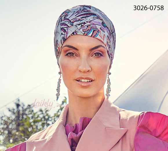 Boho Spirit Woman Headwear 3026-0758 SAPPHIRE