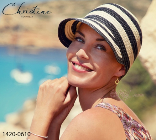 Christine Style 1420-0610 SUMMER STRAW CAP