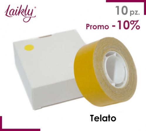 10 PIECES - Double-sided cloth tape on roll L258G | 10% discount