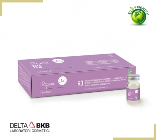 Delta Studio - Restructuring Line | Repara R3 Vials with a restructuring effect for brittle hair