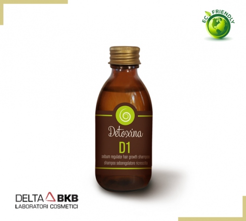 Delta Studio - Sebum Regulating Line | Detoxina D1 Sebum Regulating Regrowth Shampoo