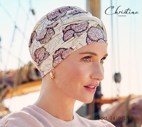 Headdress Woman Christine Shakti 1418-0755 Bamboo viscose | CE