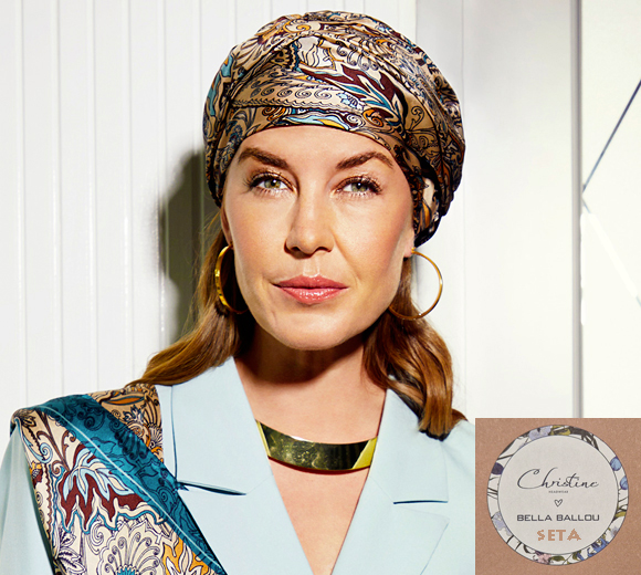 Women's Summer SILK Cap Christine Milena 1558-0924