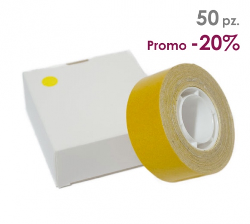 50 PEZZI - Biadesivo Telato L258G | Sconto 20%