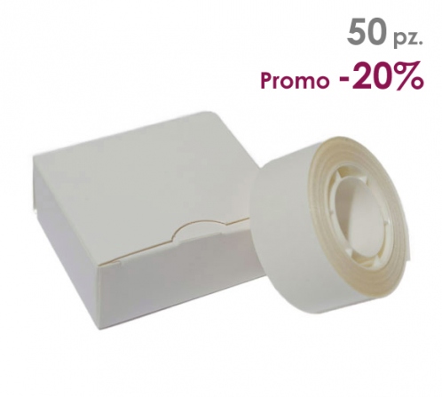 50 PEZZI - Biadesivo Trasparente L012B | Sconto 20%