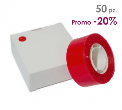 50 PEZZI - Biadesivo Trasparente L018R | Sconto 20%