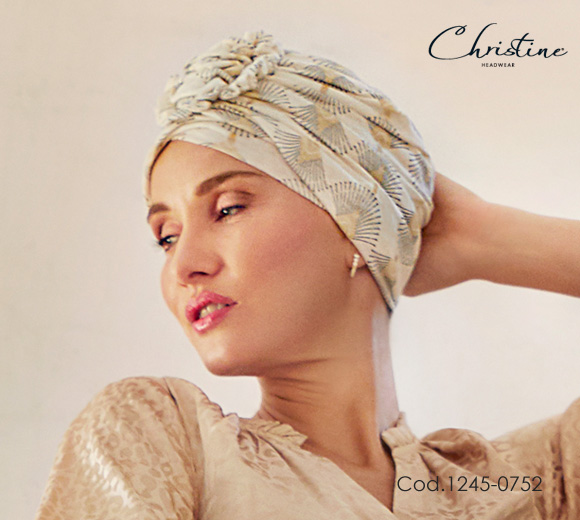 Il Turbante Donna Christine Lotus 1245-0752 Lino