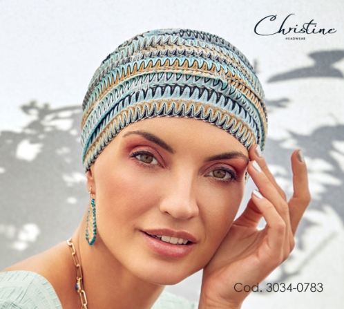 Calottina turbante Boho Spirit Headwear 3034-0783 RUBY