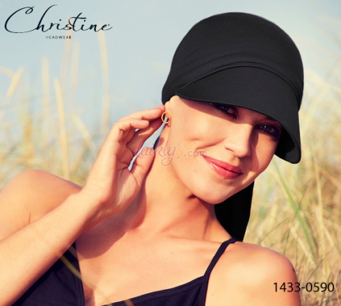 Cappellino protezione UPF 50+ Christine Style 1433-0590 BIANCA