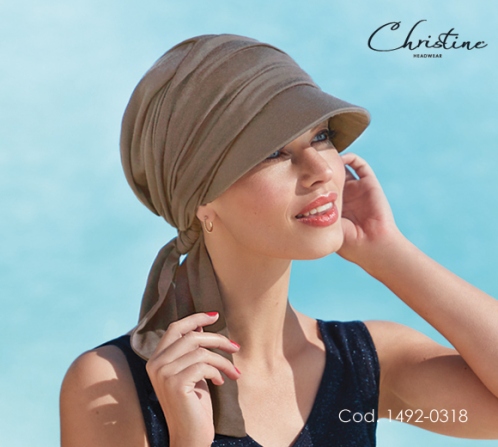 Cappello con frontino protezione UPF 50+ Christine Style 1492-0318 BRIANA