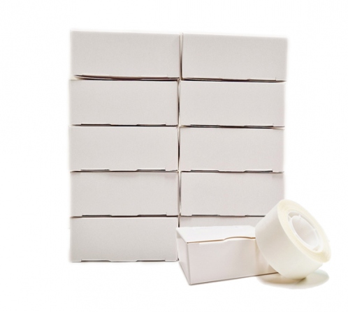 Nastro Biadesivo Protesi Trasparente Ipoallergenico Kit10