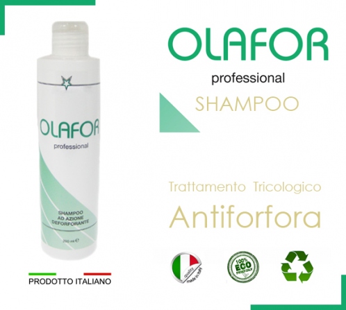 Shampoo anti forfora professionale Olafor - Il migliore