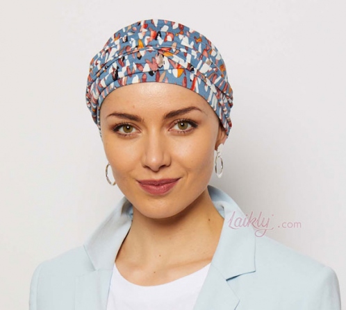 Turbante con fascia E-8073