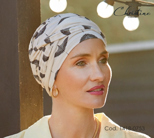 Turbante Donna Christine Shakti 1418-0753 Viscosa di bambù | CE
