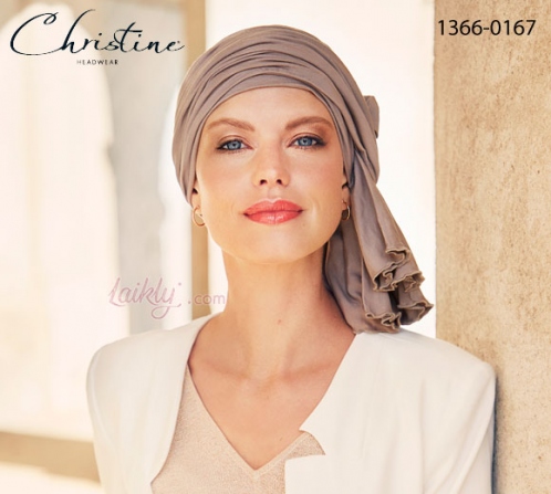 Turbanti chemioterapia online code corte Christine Headwear Style 1366-0167 VISCOSA BAMBU'
