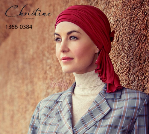 Turbanti chemioterapia online con code corte Christine Headwear Style 1366-0384 VISCOSA BAMBU'
